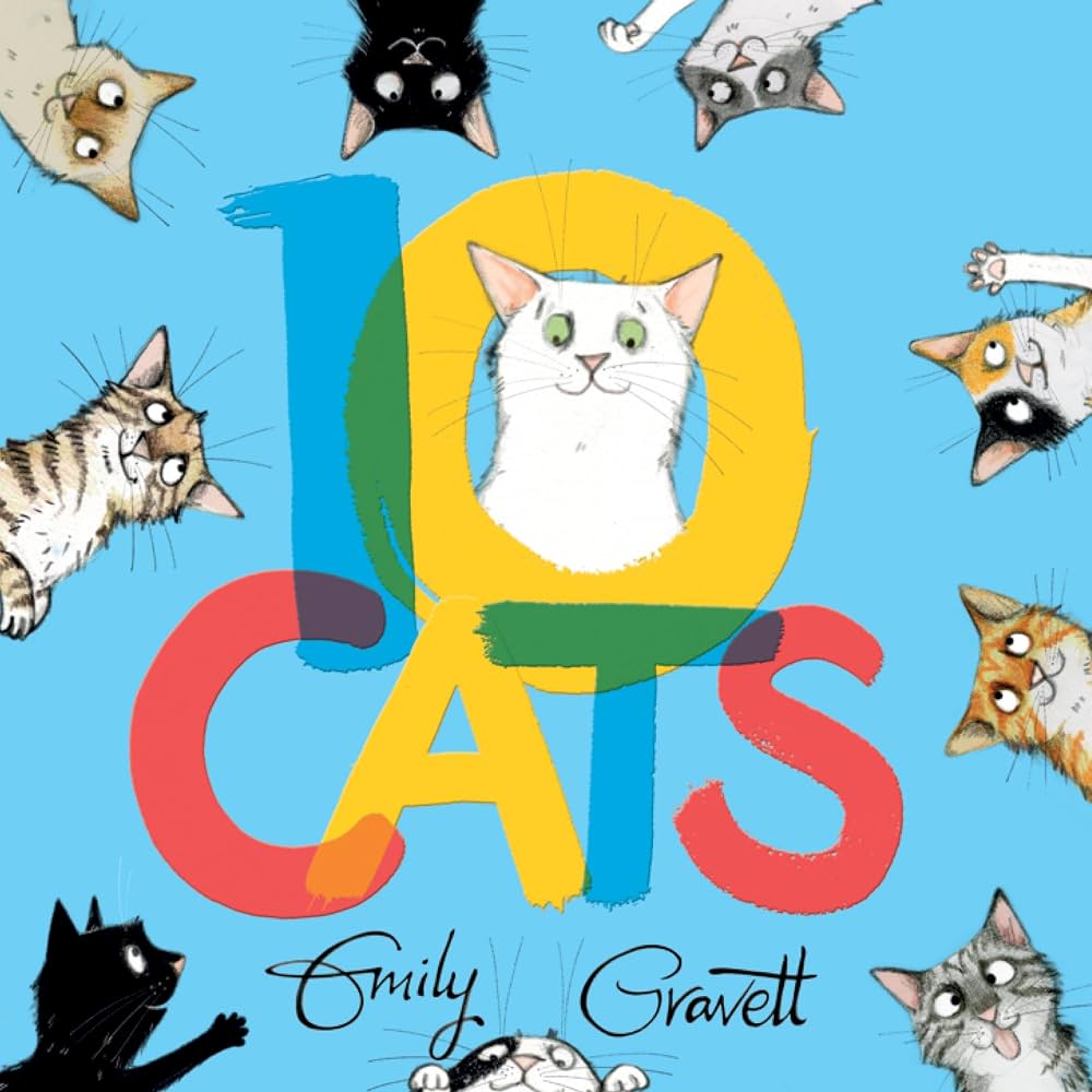 Amazon.com: 10 Cats: 9781914912580: Gravett, Emily: Books