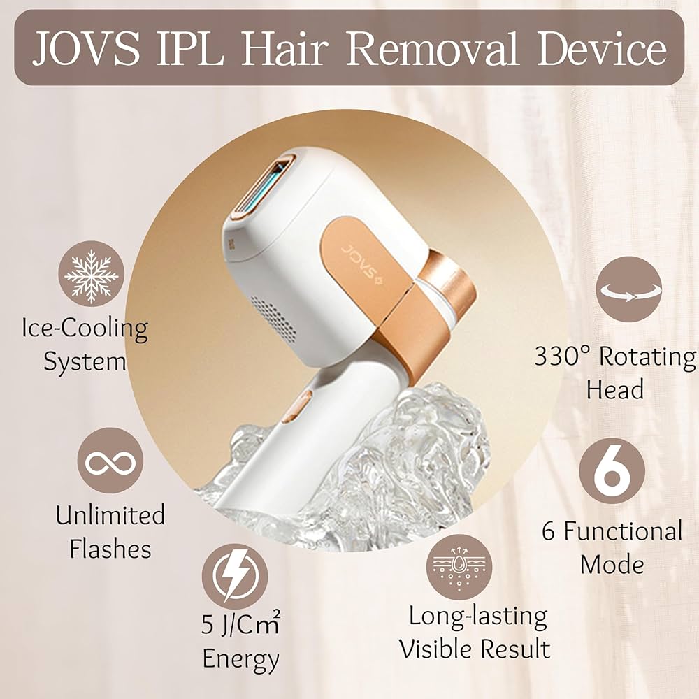Amazon.com: JOVS Laser Hair Removal for Women and Men, Venus Pro