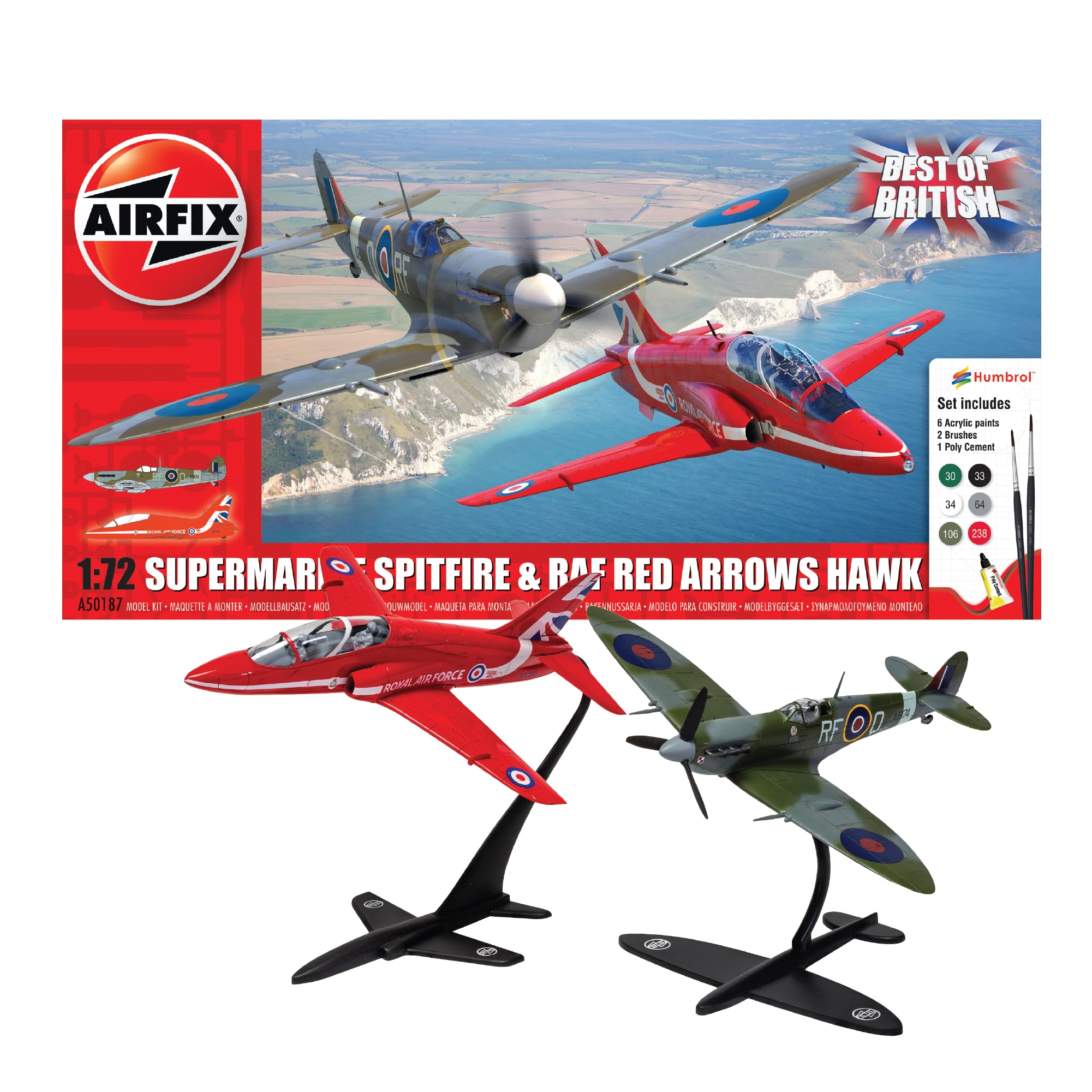 Amazon.com: Airfix Model Airplane Kit Gift Set - A50187 Best of