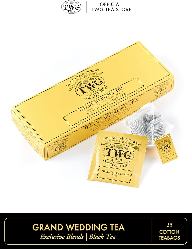 Amazon.com : TWG Tea | Grand Wedding Tea | Black Tea | Sunflowers