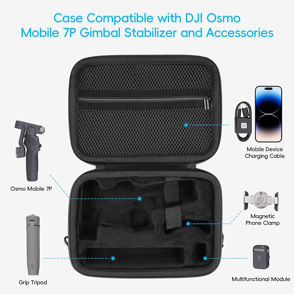 Amazon.co.jp: （ケースのみ）D JI Osmo Mobile 8 /7P /7 スマホ