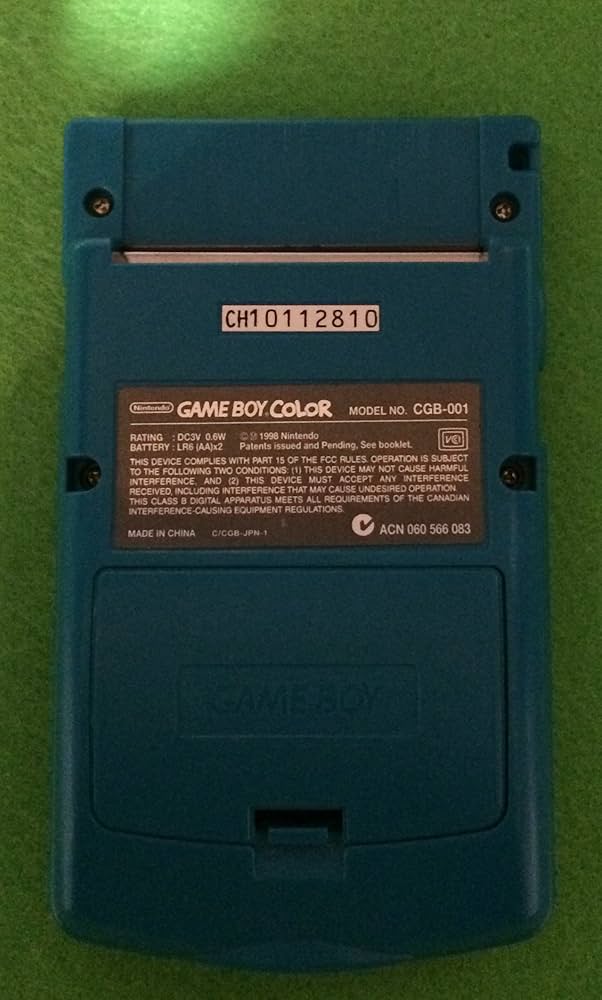 Amazon | ゲームボーイ カラー (ブルー)【メーカー生産終了】 | 本体