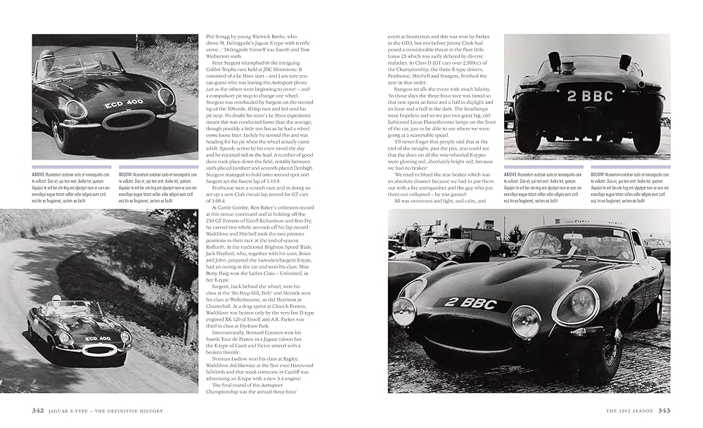 Jaguar E-Type:The Definitive History 英語版