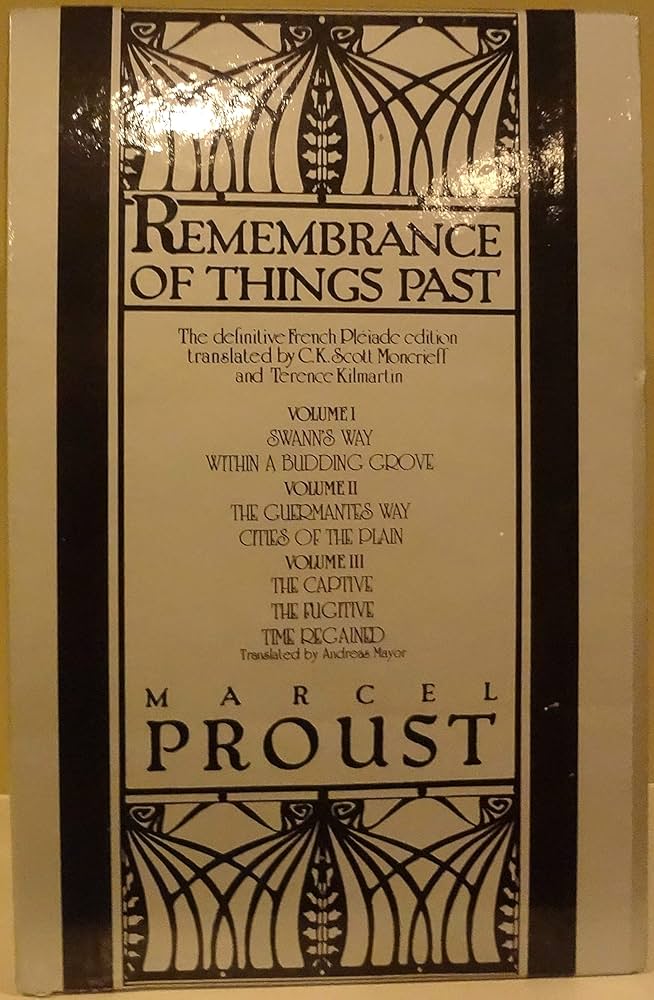 Amazon.co.jp: Remembrance of Things Past: 3 Volume Set : 本