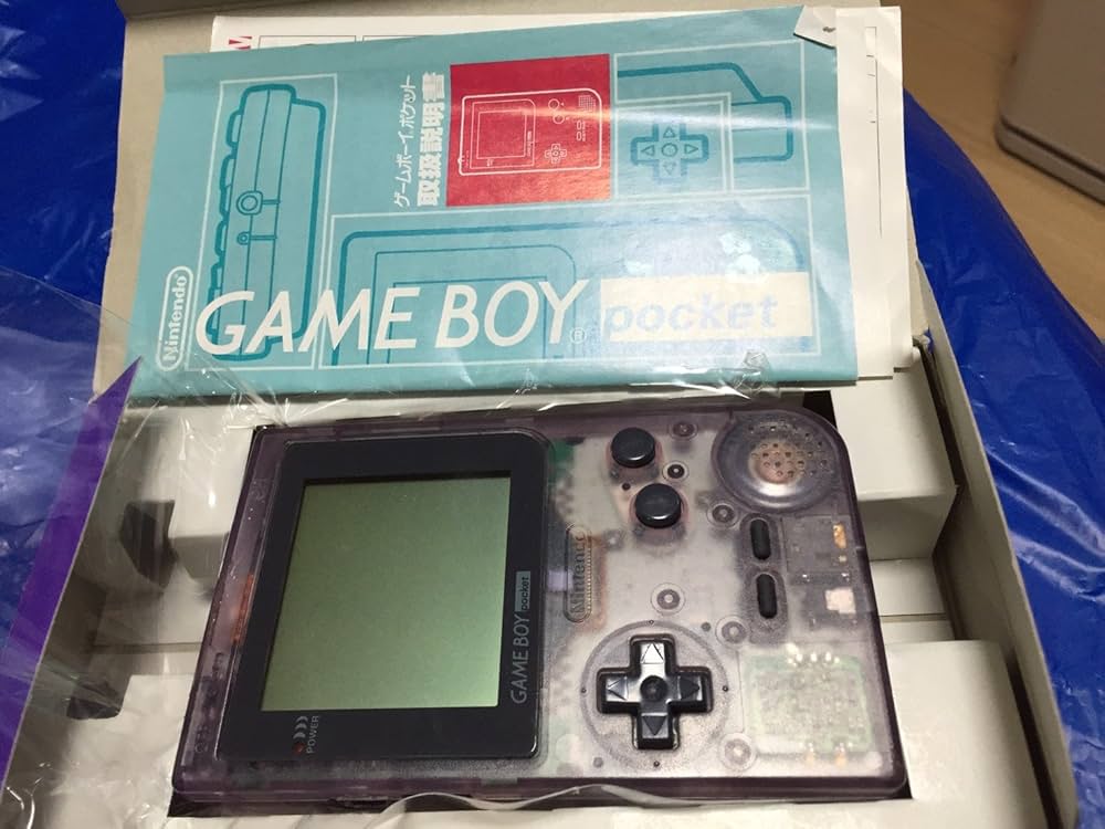 Amazon | ゲームボーイポケット クリアパープル | 本体・周辺機器