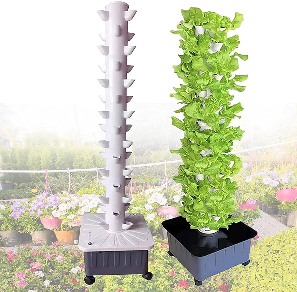 Amazon.co.jp: 水耕栽培タワーガーデン、水耕栽培システム、屋内ハーブ