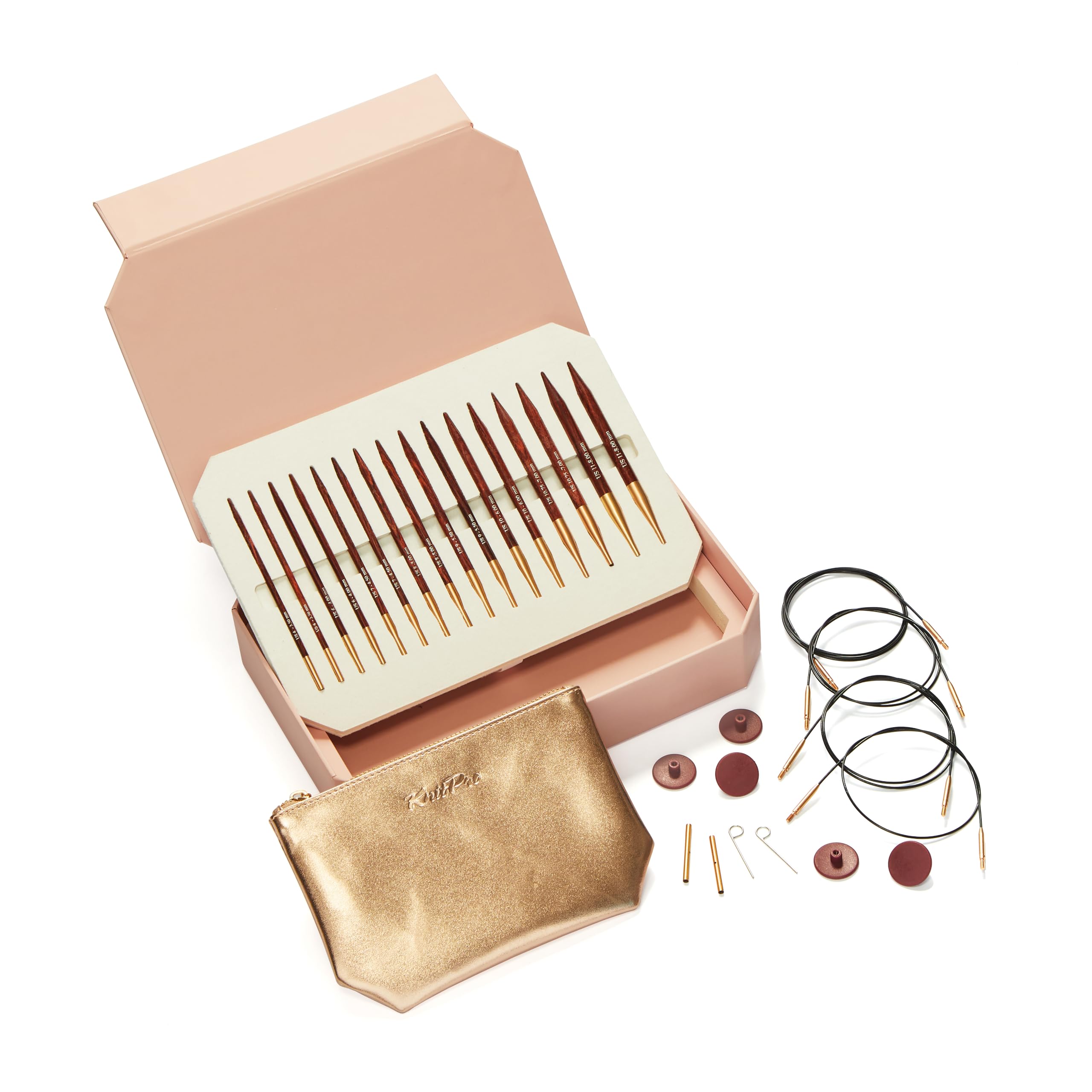 Amazon.com: KnitPro Symfonie Rose Deluxe Interchangeable Needle