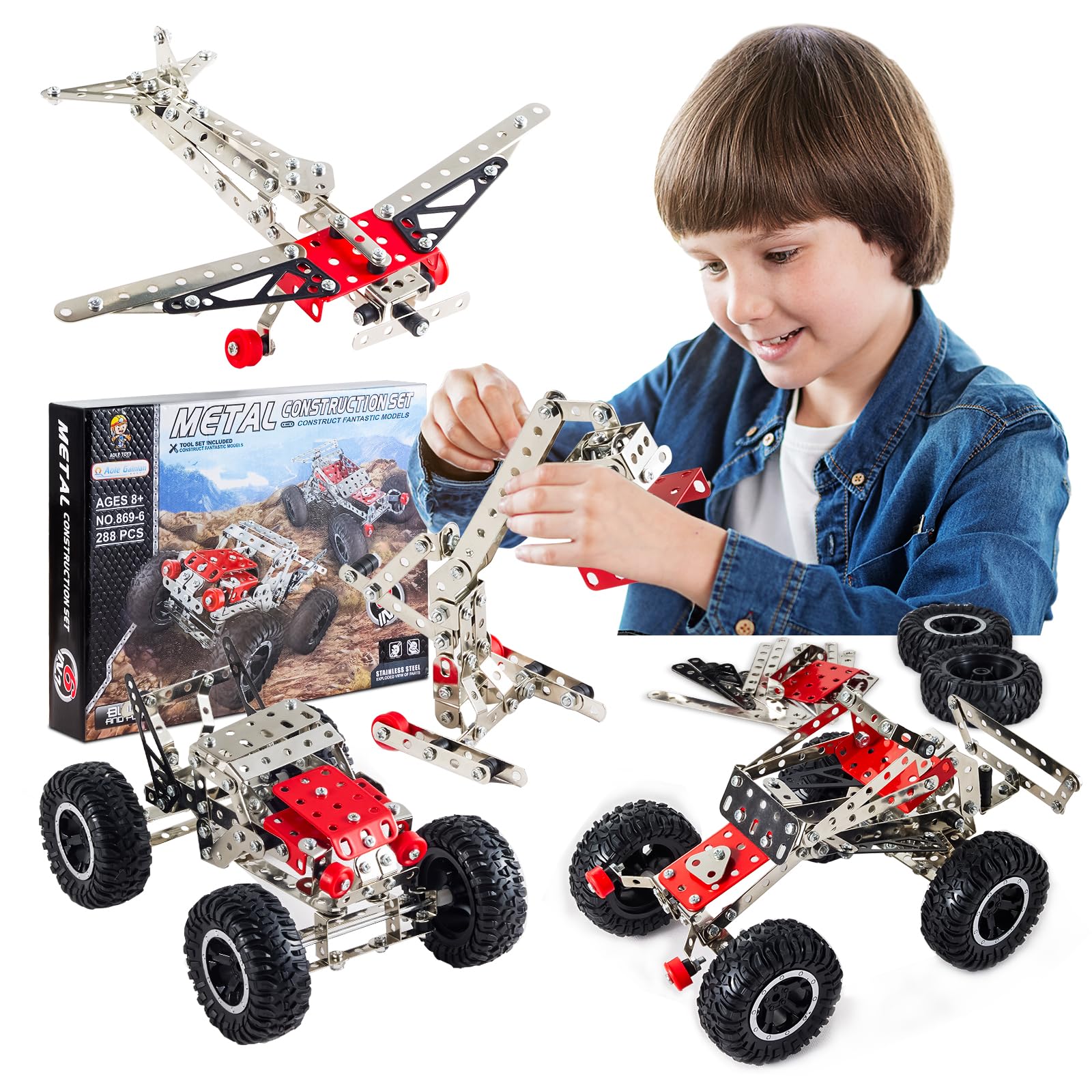 Amazon.com: Volico 6-in-1 STEM Kit - Engineering Metal Truck