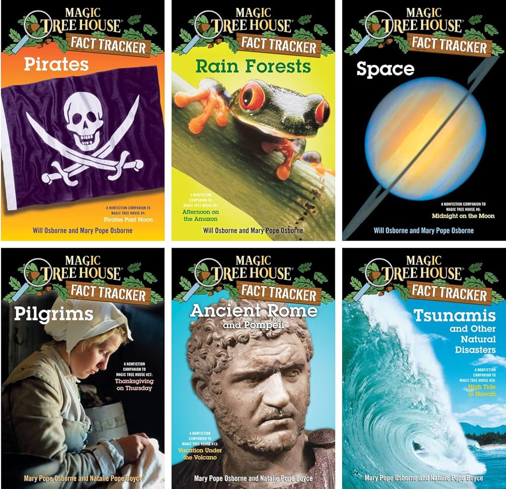 Magic Tree House Fact Trackers Series Complete 44 Book Collection