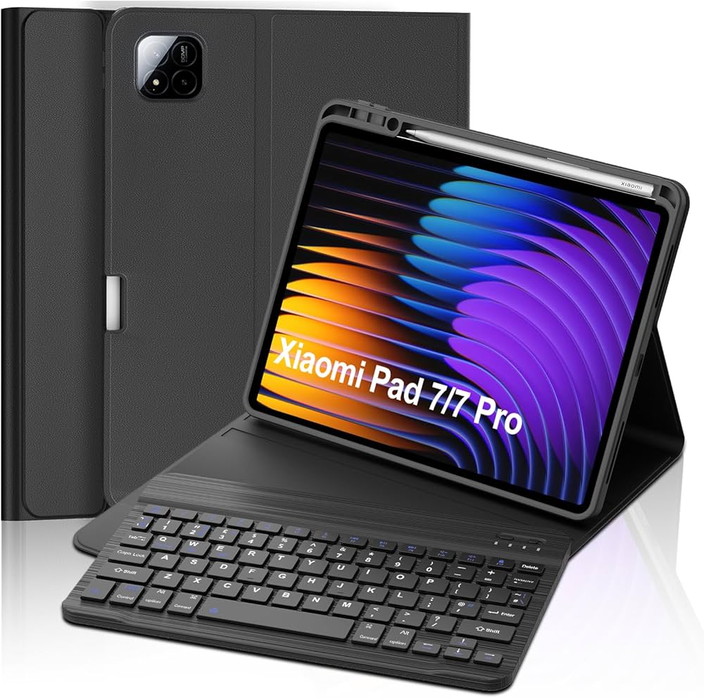 FOGARI Xiaomi Pad 7 Keyboard Case - Xiaomi Pad 7 Pro Keyboard Case
