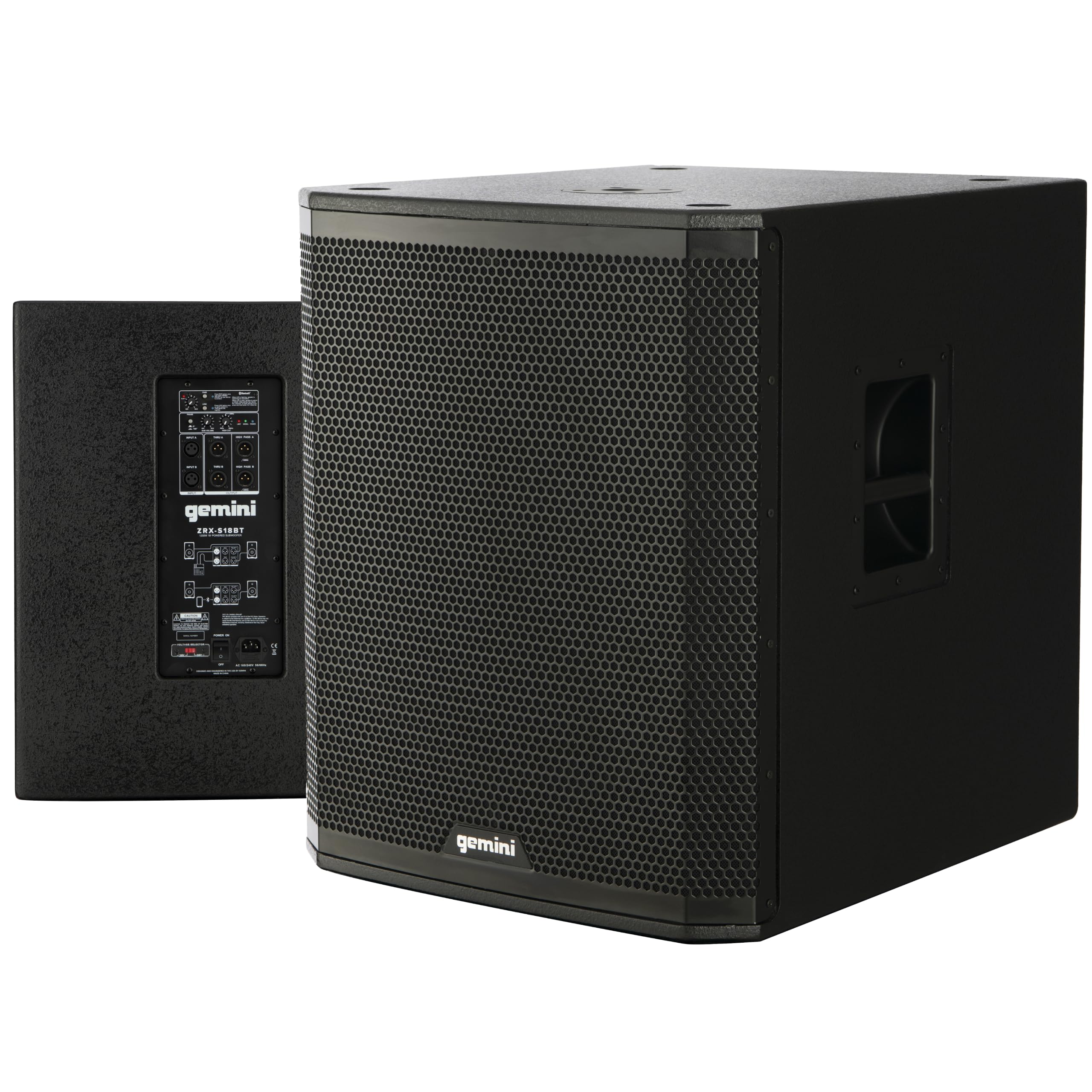 Amazon.com: Gemini Powered PA Subwoofer with Bluetooth – 2400W 18