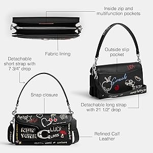 Amazon | コーチ タビー ショルダーバッグ 26 スケッチプリント, Lh