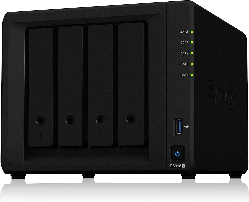 Amazon.co.jp: 【NASキット】Synology DiskStation DS918+ [4ベイ
