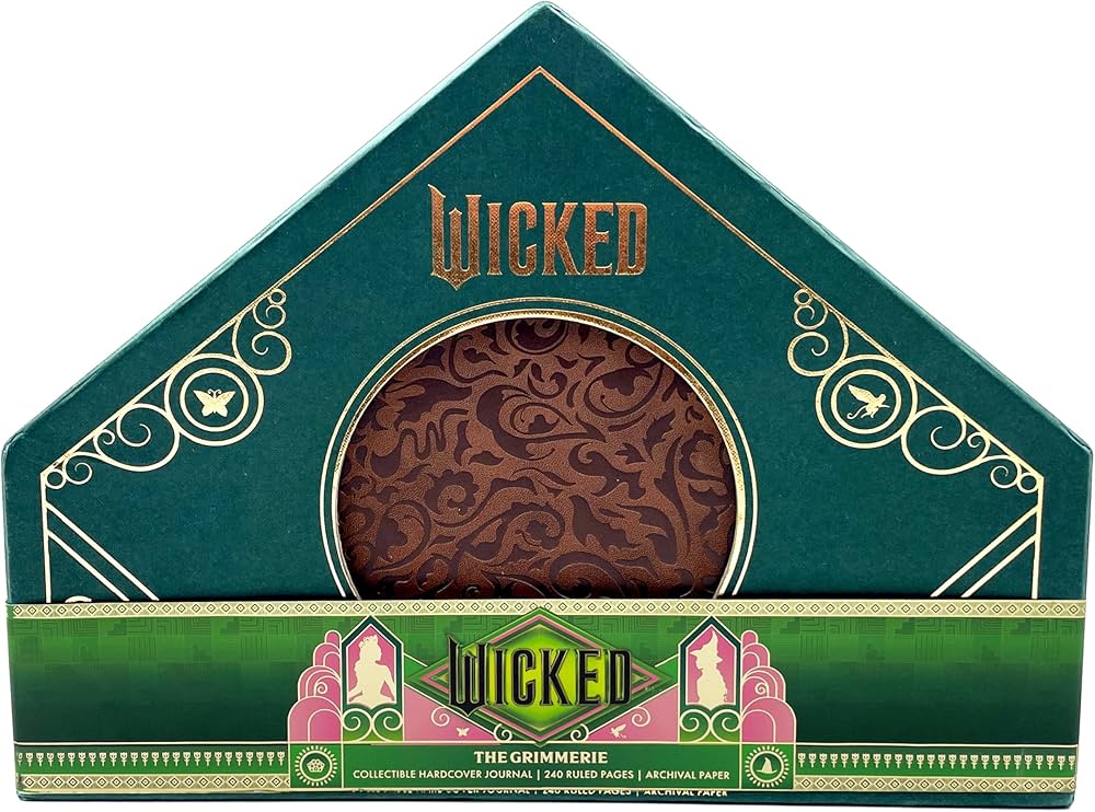 Amazon | Wicked: The Grimmerie Collectible Hardcover Journal