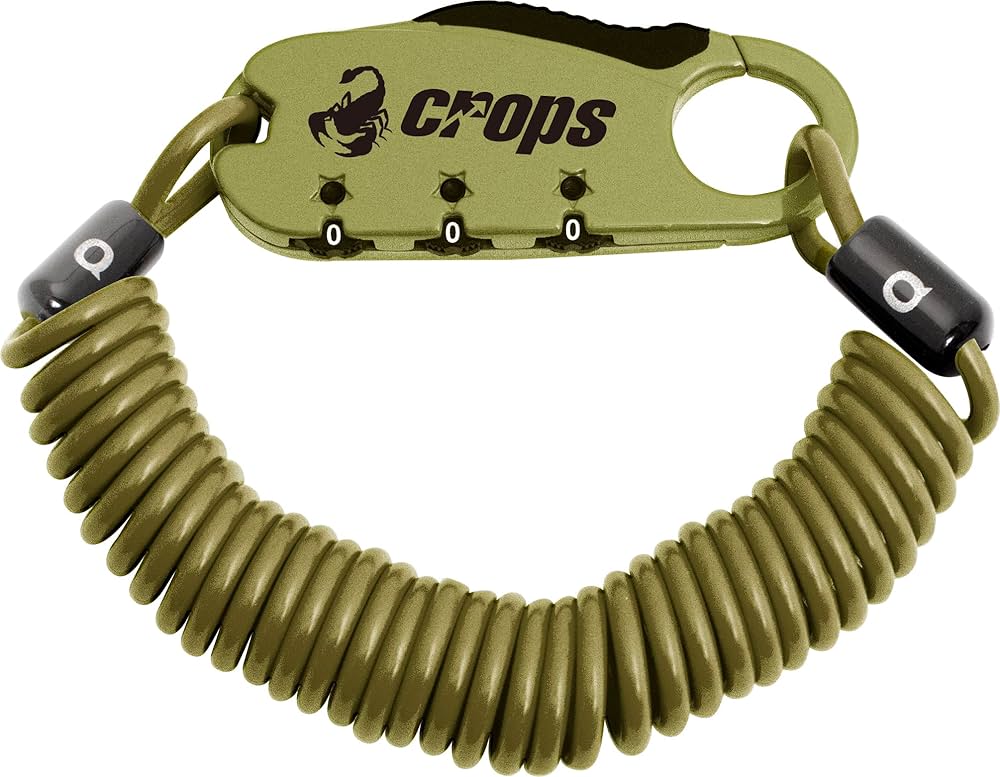 Amazon | クロップス(crops) コンパクトワイヤーロック Q3 | 3mm