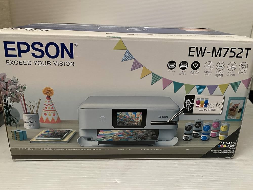 Amazon.co.jp: エプソン インクジェット複合機 EW-M752T : パソコン