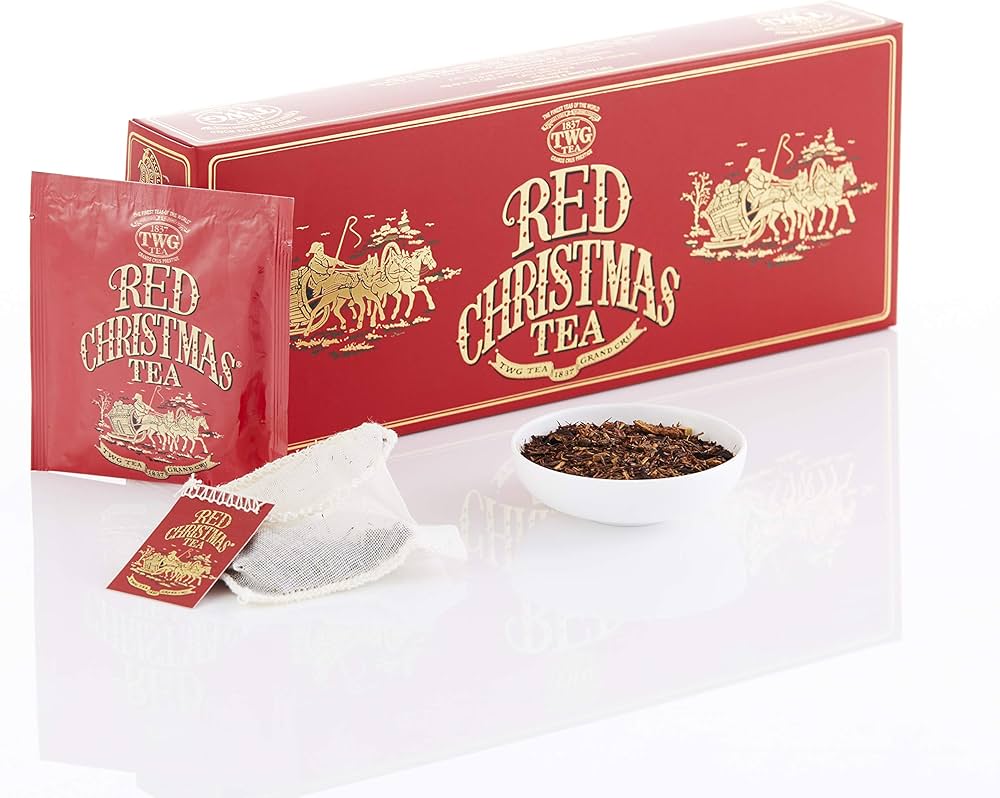 Amazon.co.jp: 【TWG Tea】レッドクリスマスティー ティーバッグ
