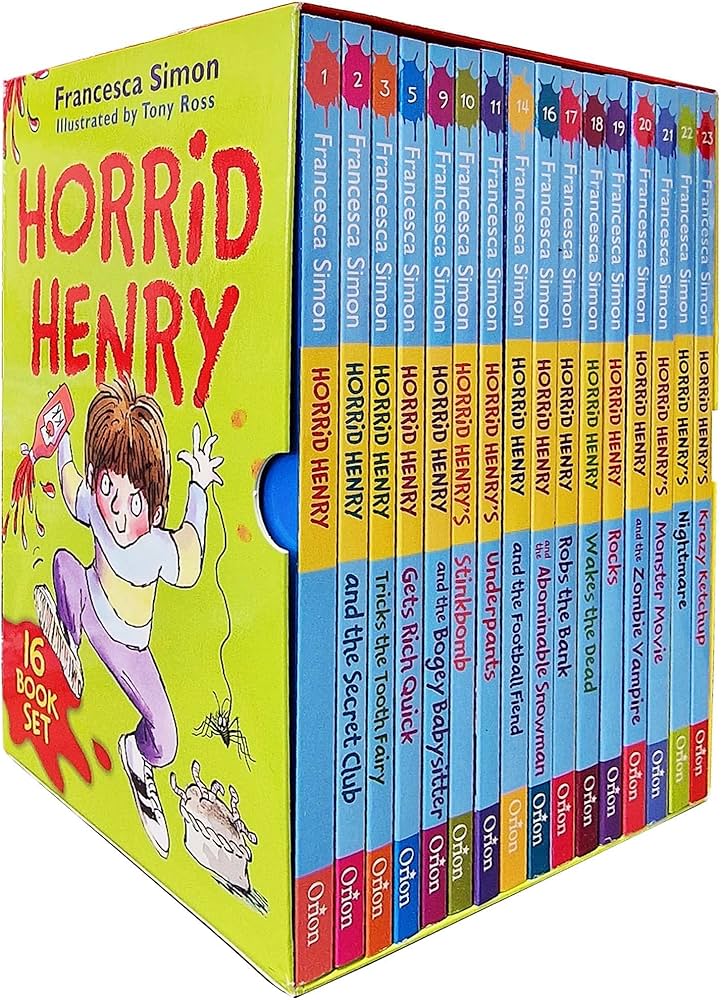Horrid Henry Collection 16 Children Books Box Set (Horrid Henry