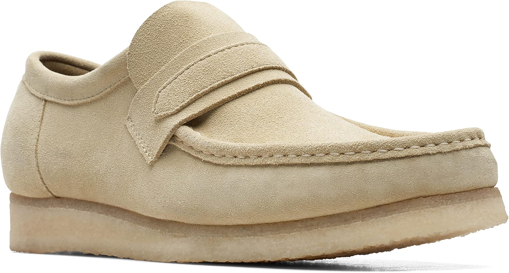 Clarks New Men's Original Wallabee Loafer - Made in Albania (Maple
