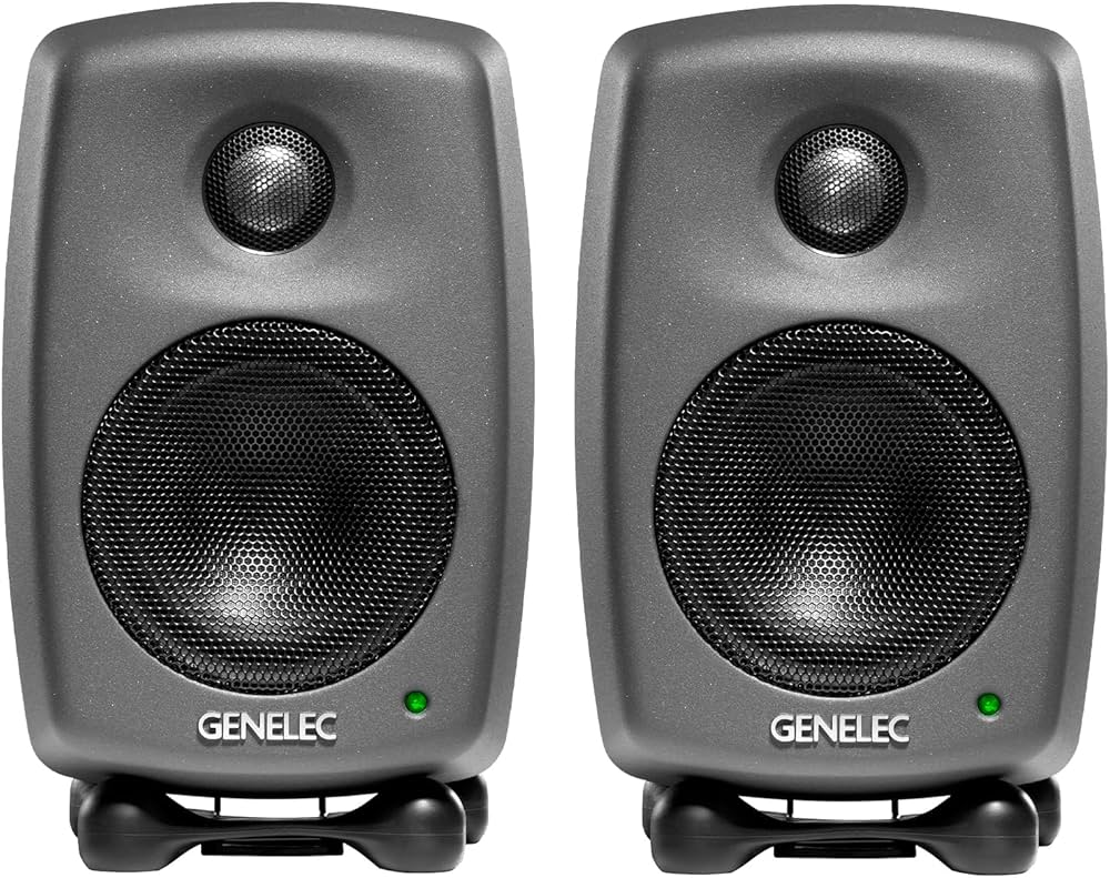 Amazon | GENELEC 8020DPM リファレンス・モニタースピーカー grey