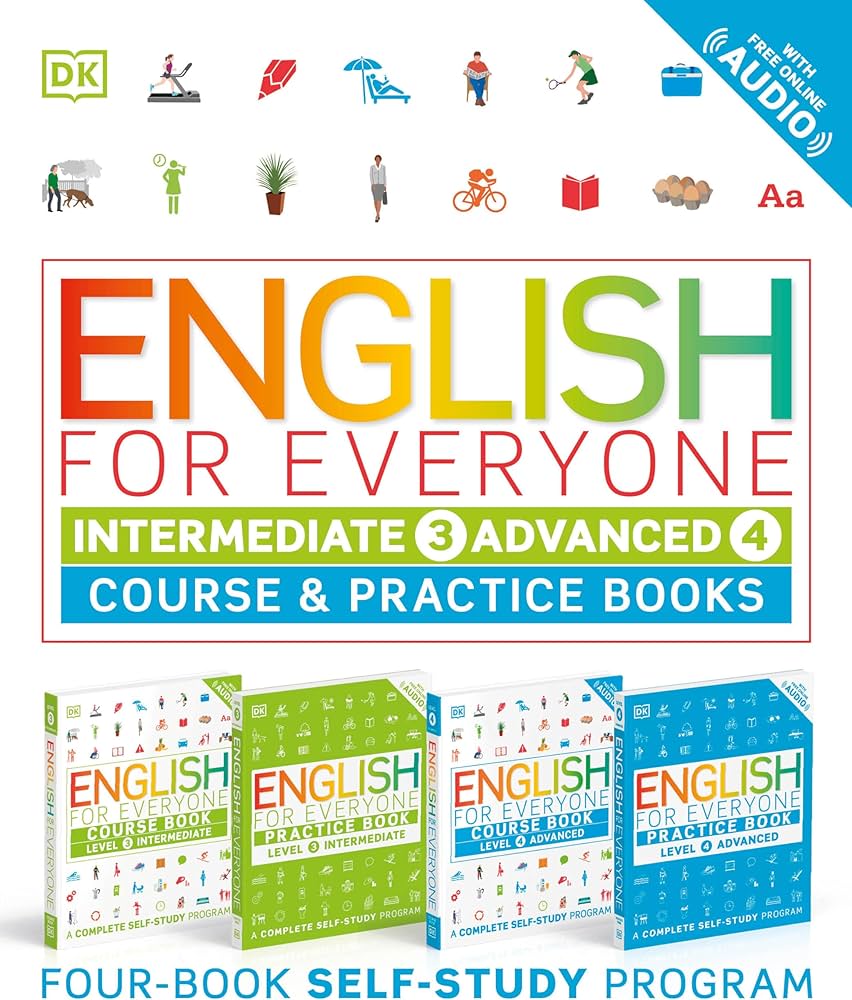 Amazon | English for Everyone: Intermediate and Advanced Box Set