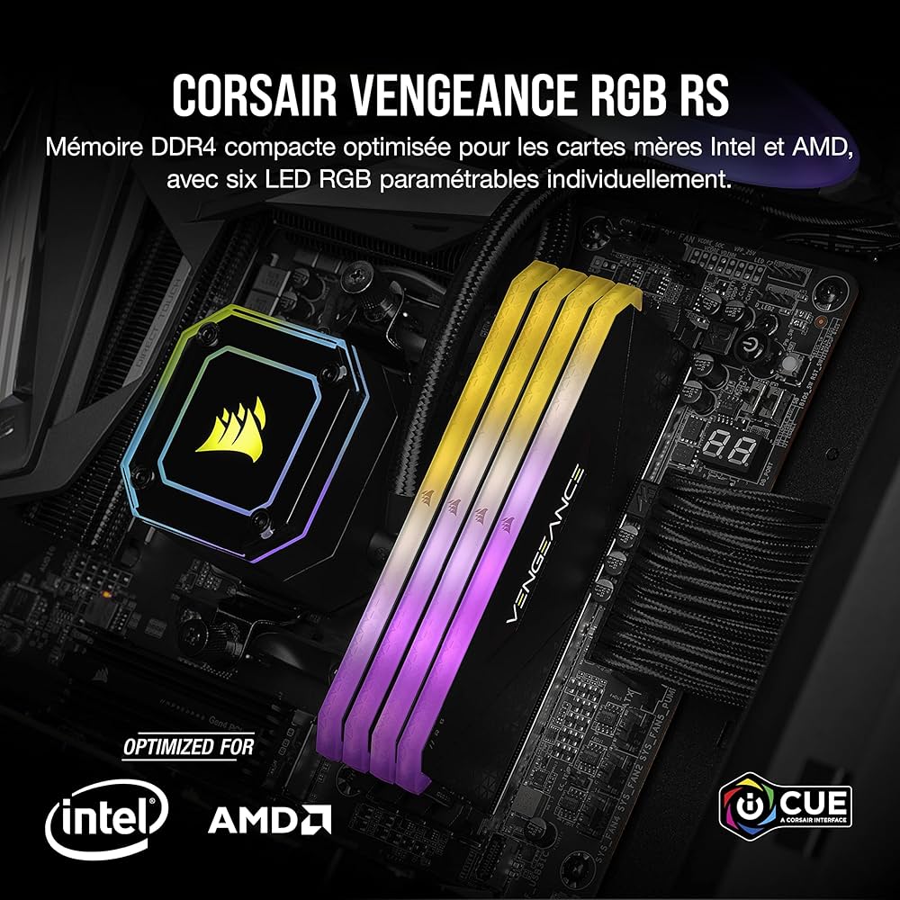 Amazon | CORSAIR DDR4-16GB 3600MHz CL18 デスクトップPC用メモリ