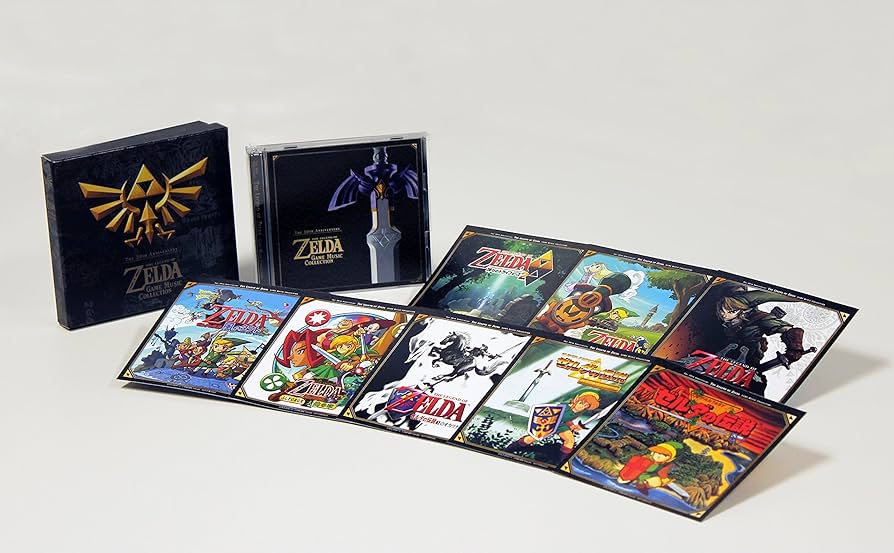 Amazon.co.jp: 30周年記念盤 ゼルダの伝説 ゲーム音楽集(2枚組)【豪華