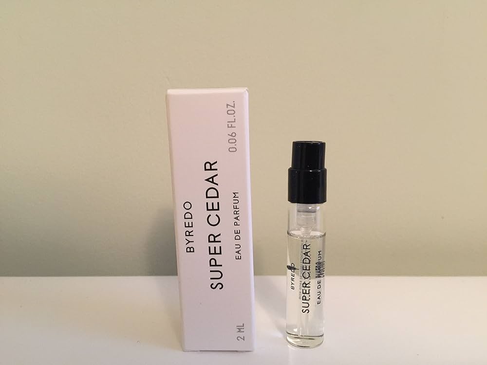 Amazon.com : BYREDO Super Cedar Eau De Parfum, Deluxe Travel Size