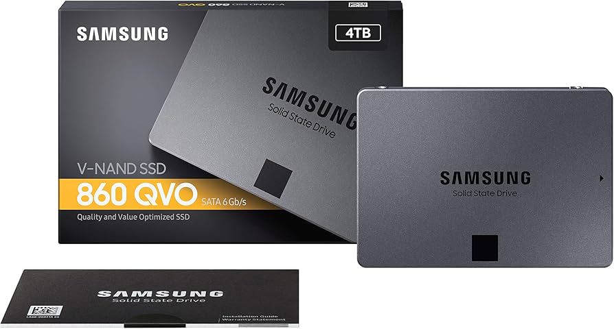 Amazon.com: Samsung 860 QVO SSD 4TB - 2.5 Inch SATA 3 Internal