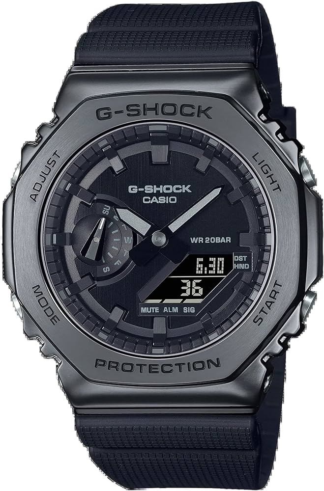 Amazon.com: G-Shock GM2100BB-1A Black One Size : Clothing, Shoes