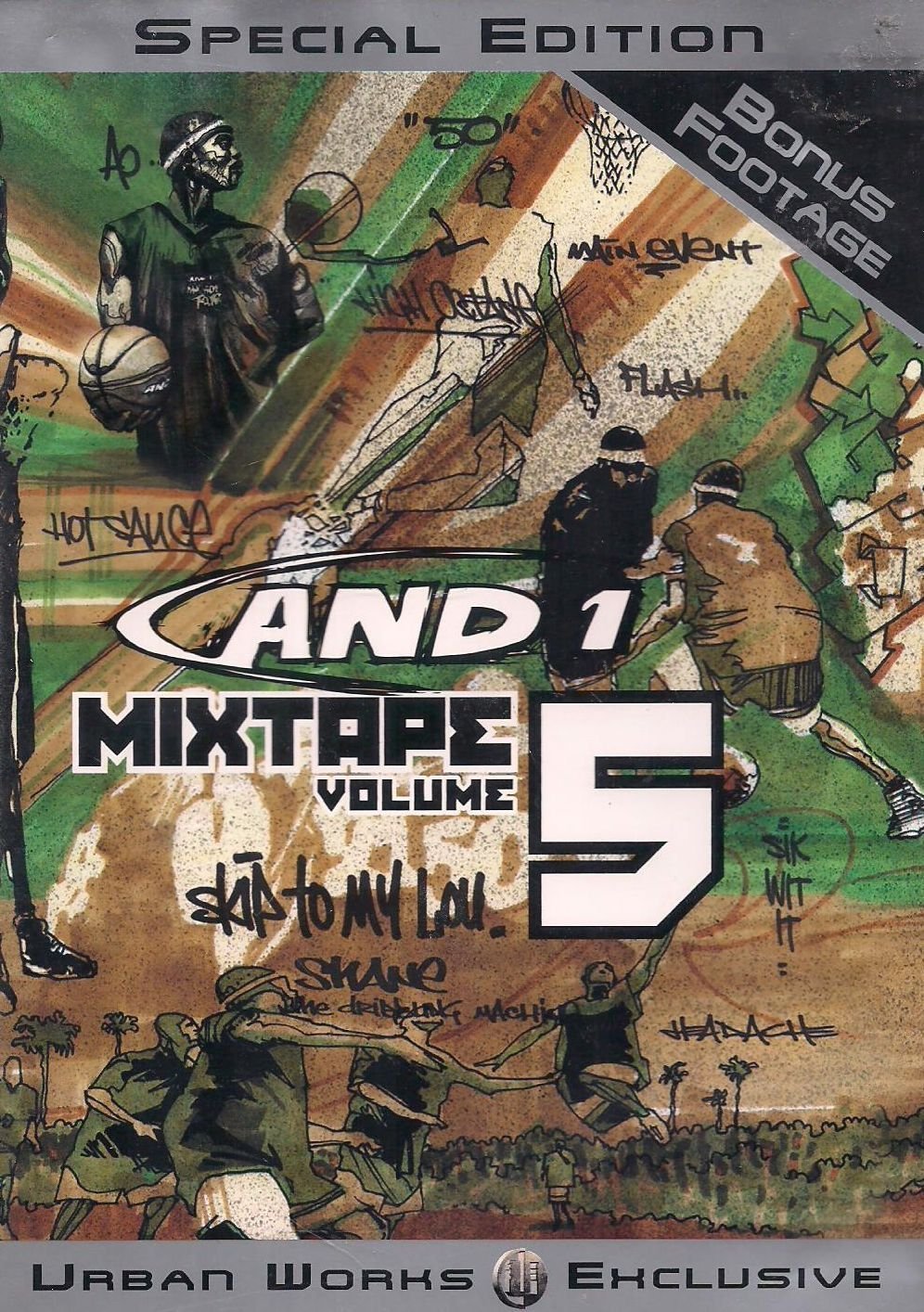 スポーツ・フィットネス AND1 MIXTAPE VOL 1-4 5 8 9 AND1 MIXTAPE VOL