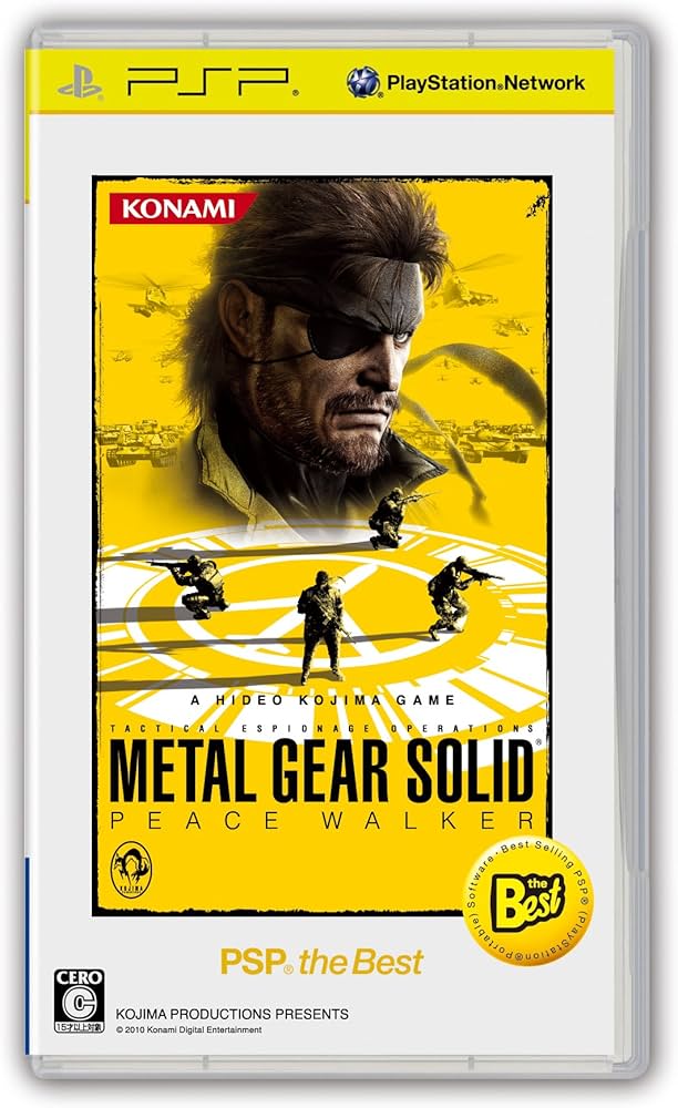 Amazon.com: Metal Gear Solid Peace Walker (PSP the Best) [Japan