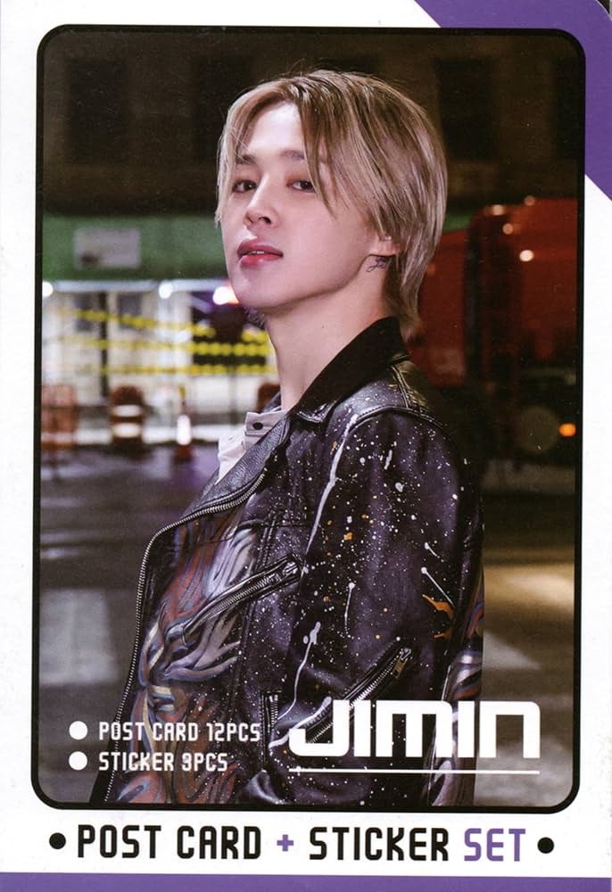 Amazon.co.jp: ジミン ポストカード セット (ポストカード 12枚 +