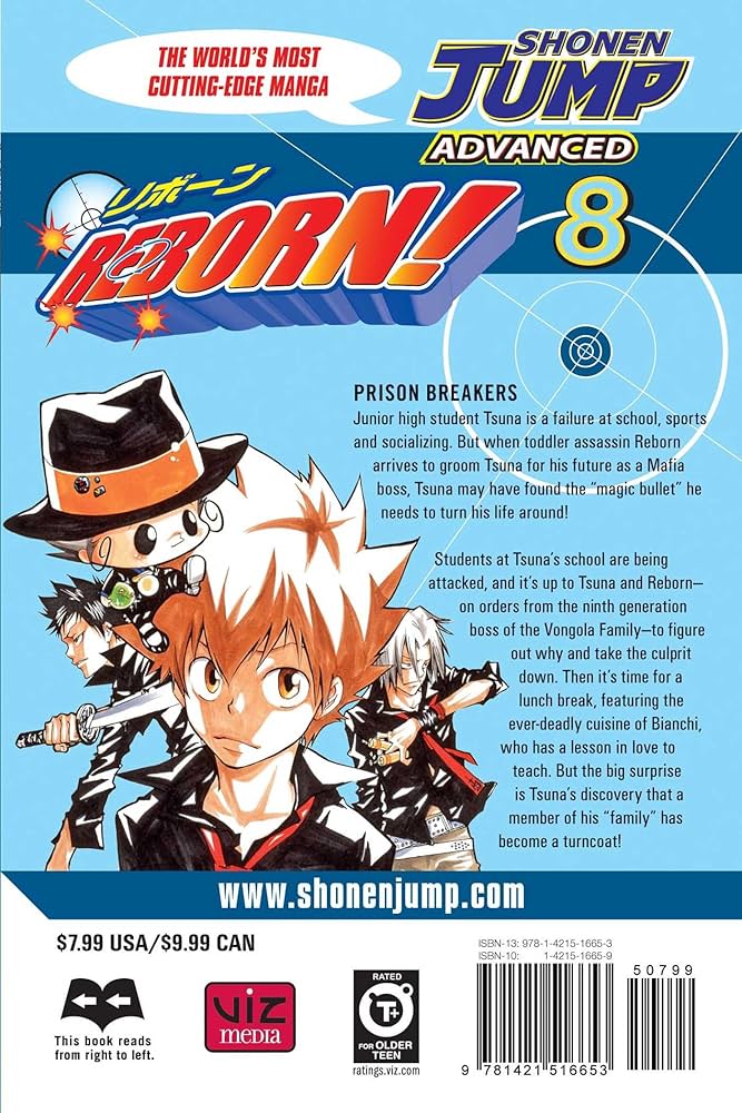 Reborn!, Vol. 8 (8): Amano, Akira, Amano, Akira: 9781421516653