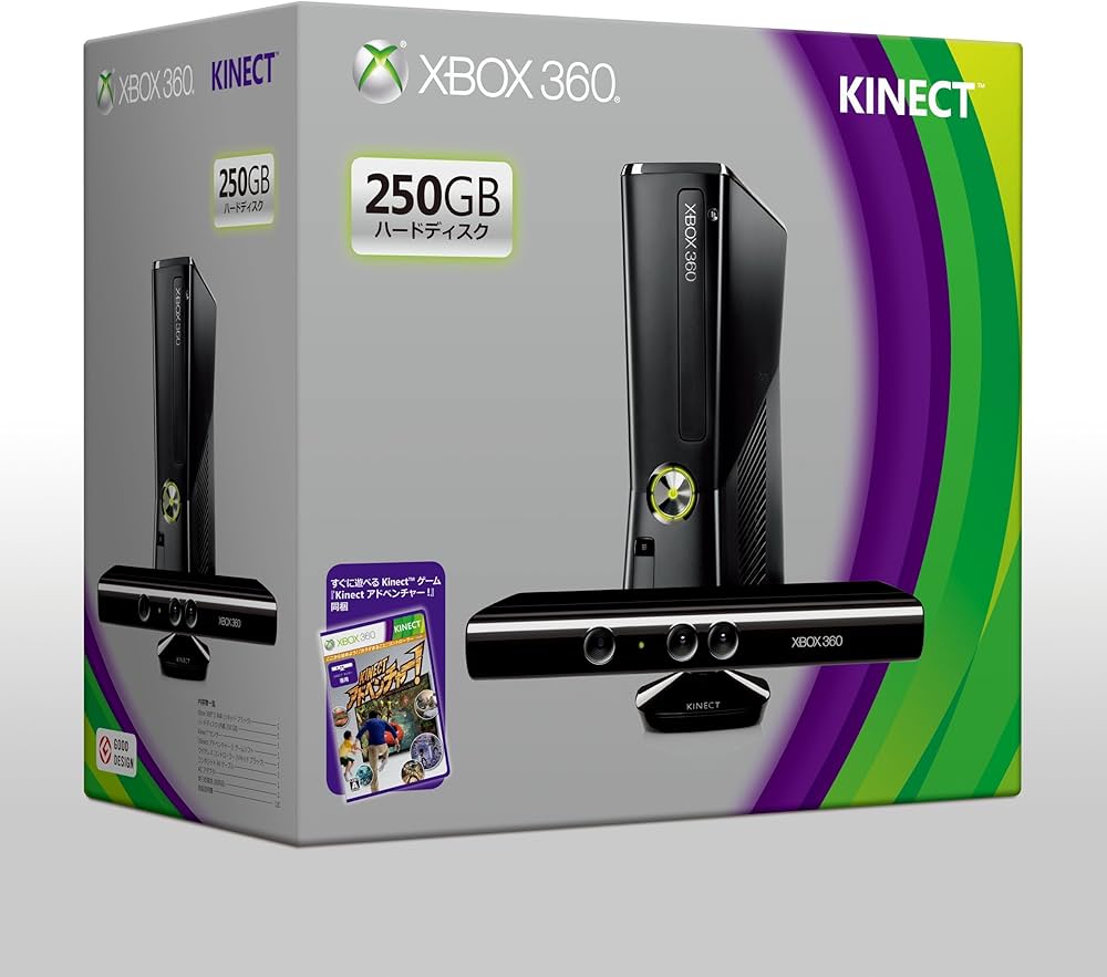 Amazon | Xbox 360 250GB + Kinect | ゲーム機本体