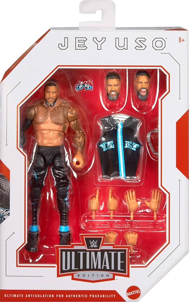 Mattel WWE Ultimate Jey USO : Amazon.ae: Electronics