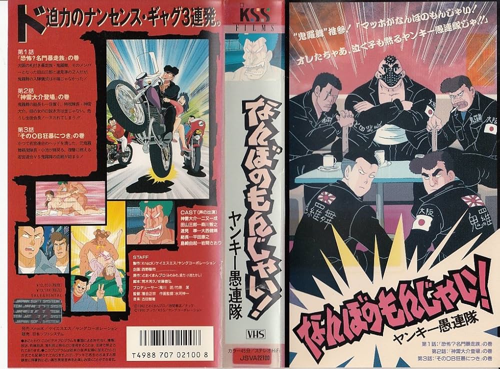 Amazon.co.jp: なんぼのもんじゃい! ヤンキー愚連隊 [VHS] : DVD