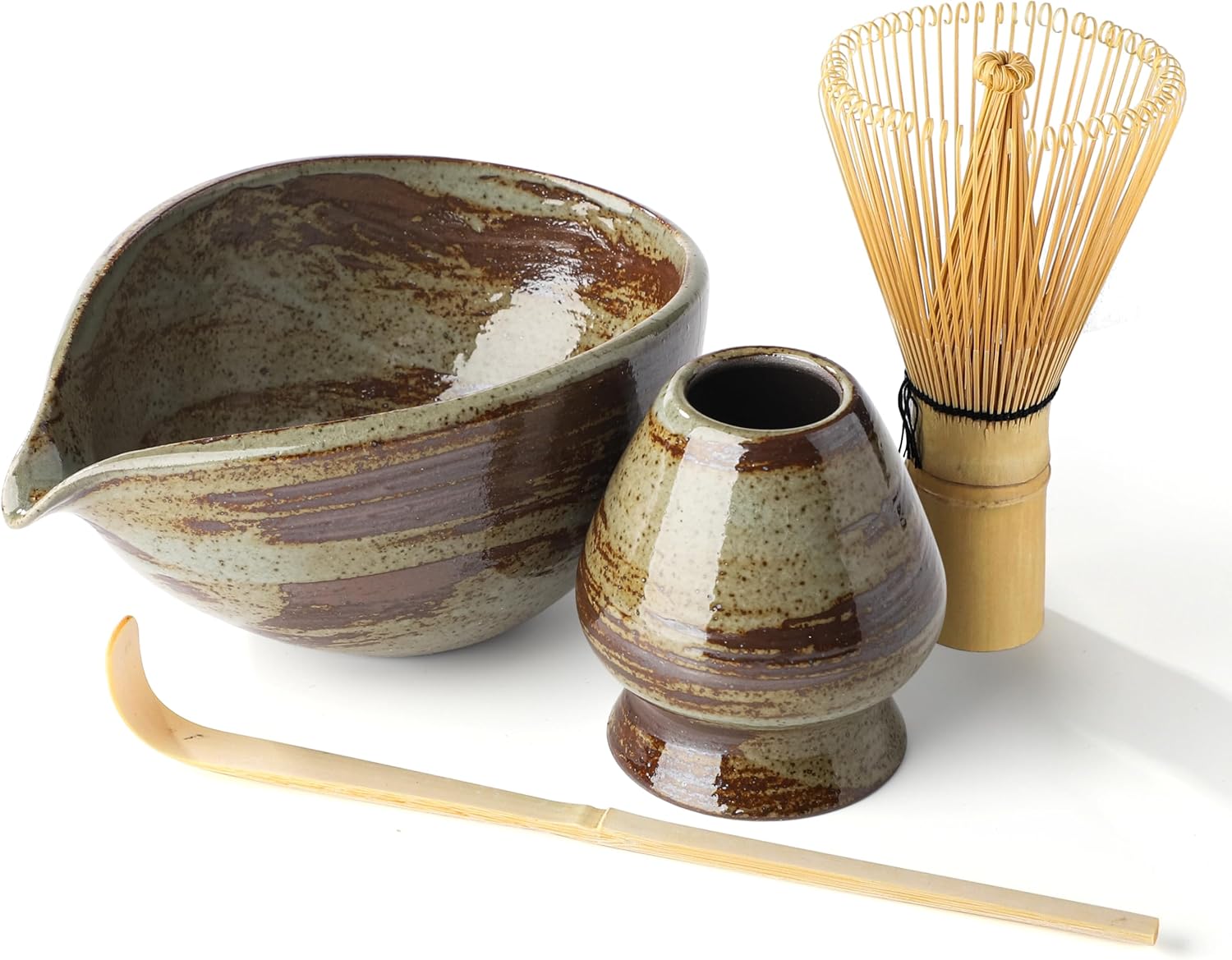 陶芸家 永興紹道 白幕釉 黒茶碗 黒楽茶碗 鵬雲斎書付 共箱 元値60万円以上