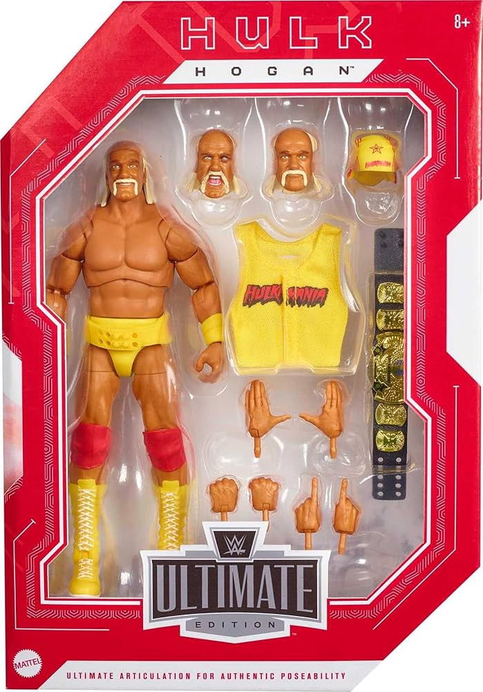 Hulk Hogan Fan Takeover Ultimate Edition Elite Mattel Wrestling