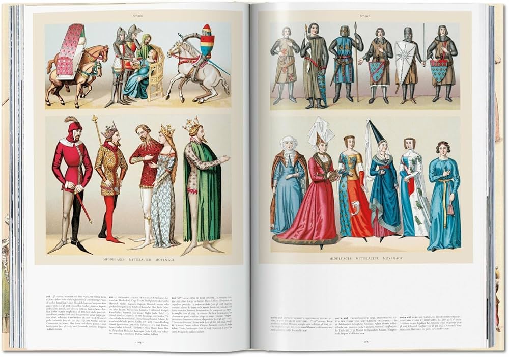 Auguste Racinet. The Complete Costume History: Tétart-vittu