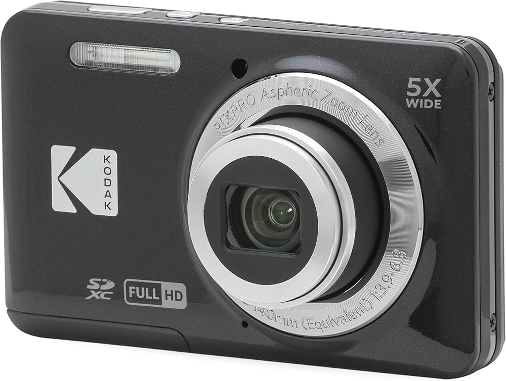 Amazon | KODAK (コダック) PIXPRO 使いやすい ズーム FZ55-BK 16MP