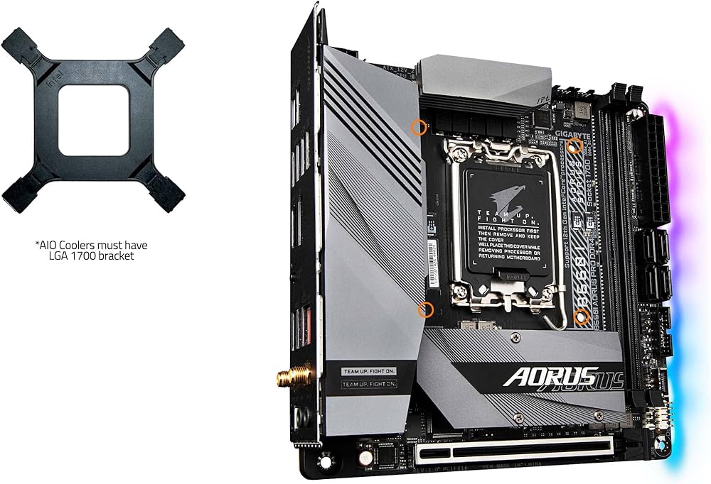 Amazon | GIGABYTE B660I AORUS PRO DDR4 Rev.1.x マザーボード Mini