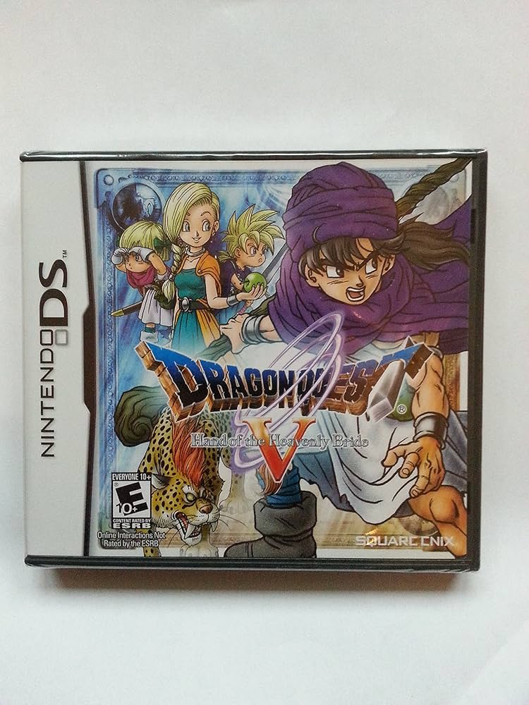Amazon.com: Dragon Quest V: Hand of the Heavenly Bride - Nintendo