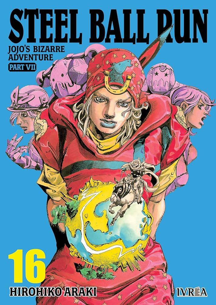 Amazon.com: JOJO'S BIZARRE ADVENTURE. PARTE 7 STEEL BALL RUN 16