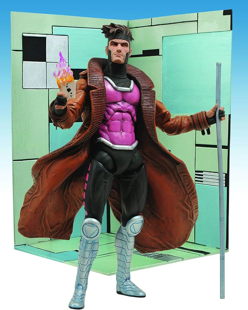 X-Men Gambit Marvel Select Action Figure : Amazon.com.tr: Oyuncak