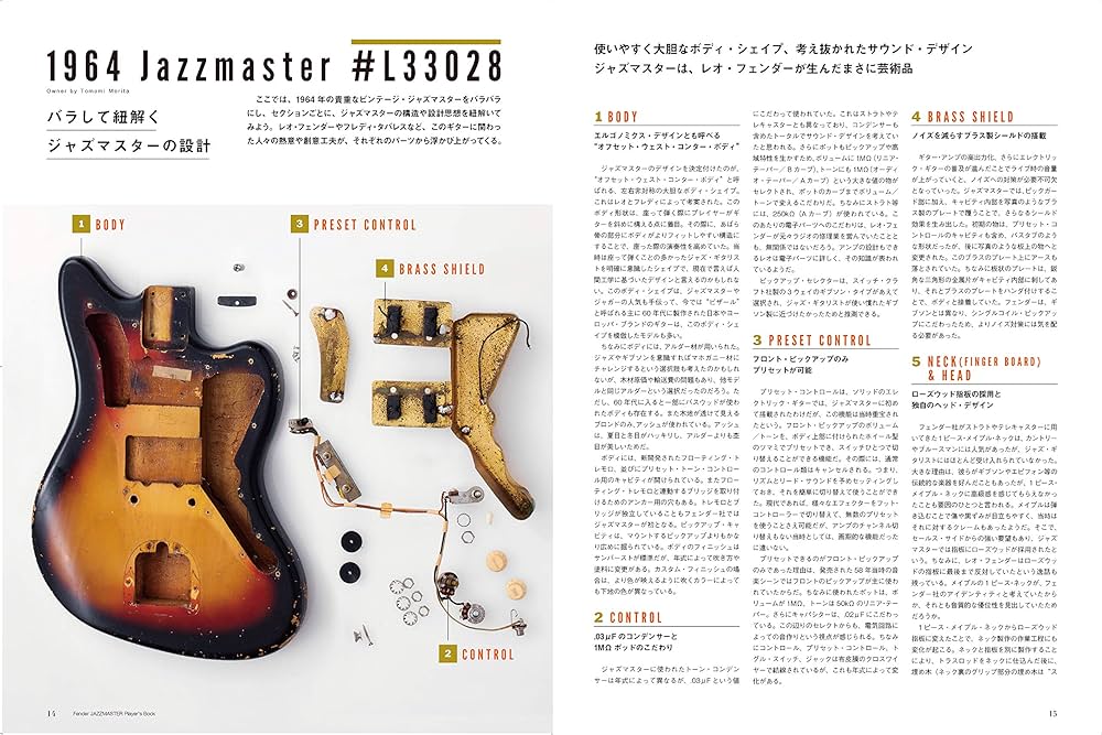 Amazon.co.jp: フェンダー・ジャズマスター・プレイヤーズ・ブック