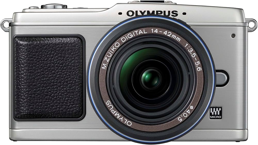 Amazon | OLYMPUS ミラーレス一眼 E-P1 レンズキット シルバー E-P1