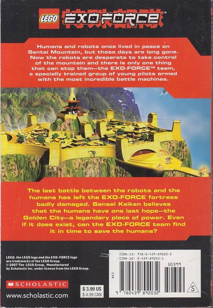 Exo-force: Search For The Golden City (Lego): Farshtey, Greg
