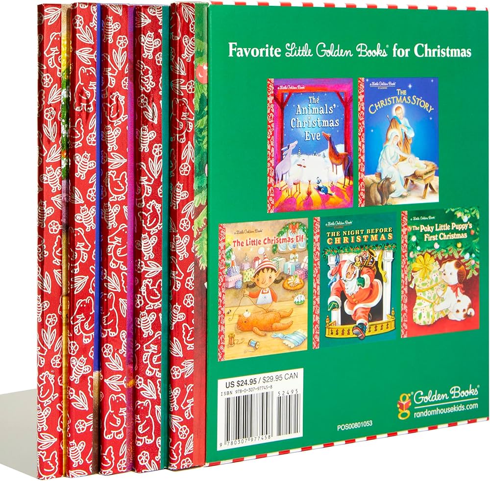 Amazon.com: Favorite Little Golden Books for Christmas 5-Book