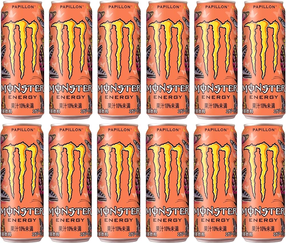 Amazon.co.jp: モンスター アサヒ飲料 パピヨン 355ml×12本 [エナジー
